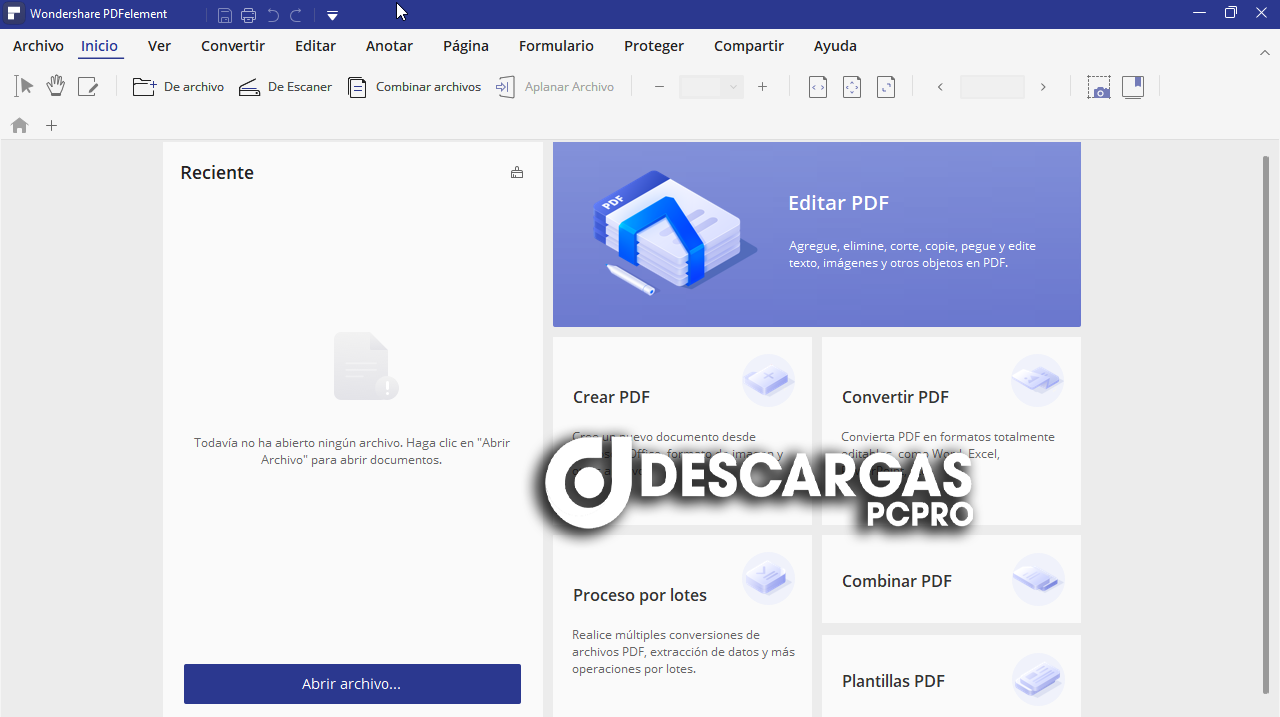 Wondershare PDFelement Pro V El Mejor Para Crear Editar Convertir Y Combinar PDF